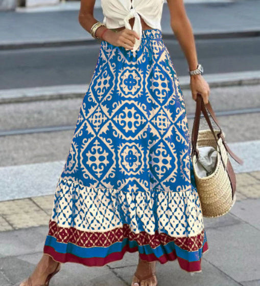 Aura – Fustă Lungă Boho Elegantă Hily