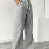 Alina | Pantaloni Casual Eleganți cu Șnur