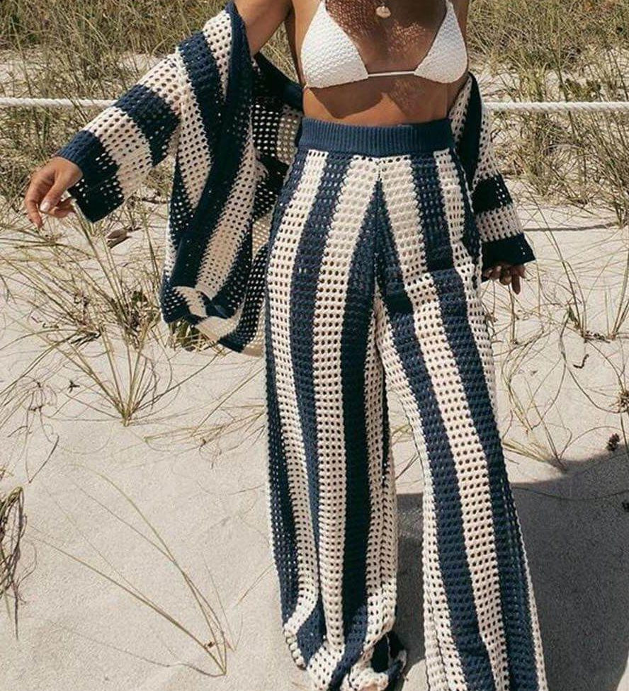 Amelia | Set Rayat Elegant și Confortabil