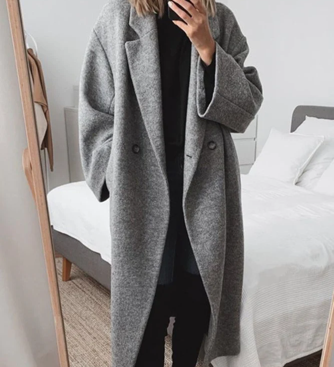 Cordelia – Palton Lung de Damă Elegant și Călduros