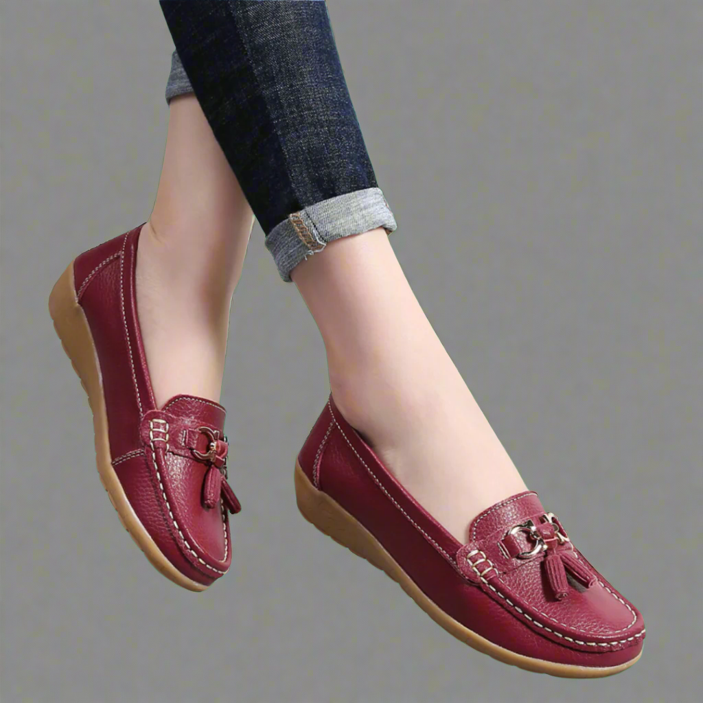 Adeltraut | mocasini din piele confortabili, lucrati manual