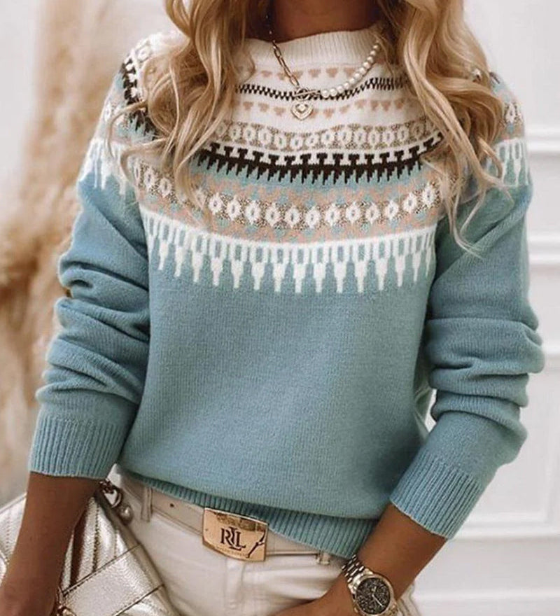 Nele – Pulover de Damă Elegant din Mix de Cashmere Moale