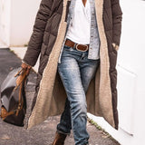 Johna – Mantou de Damă Reversibil din Sherpa cu Glugă Elegantă