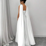 Alessia – Rochie de Damă Maxi Elegantă Sculptată Fără Bretele