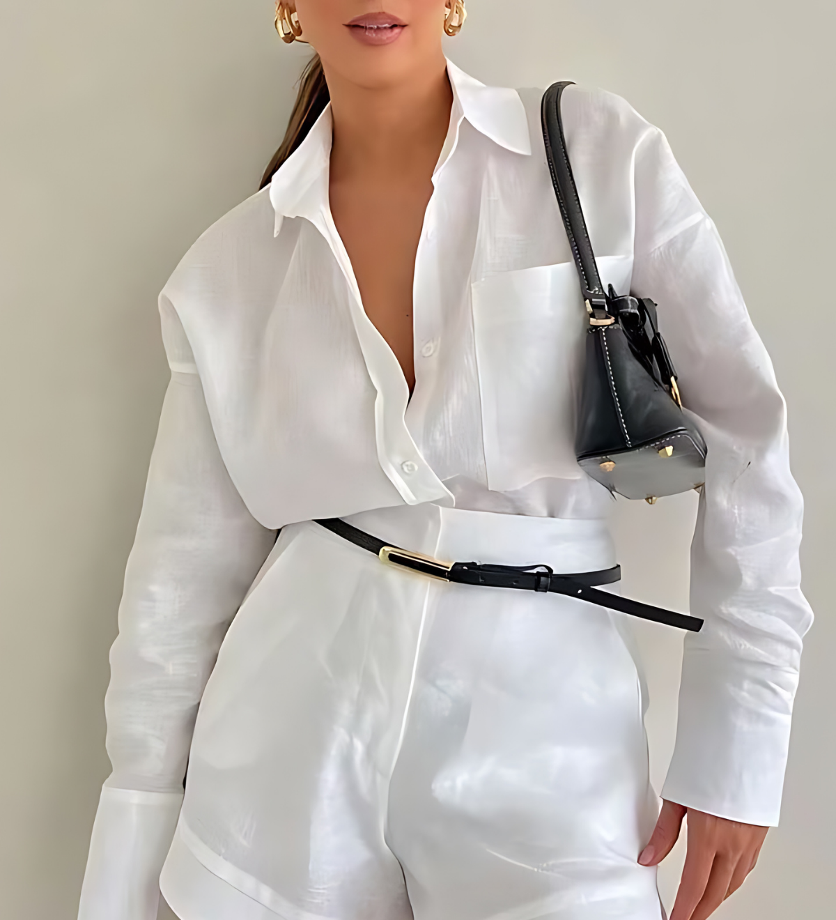 Set de Vară cu Șort și Cămașă