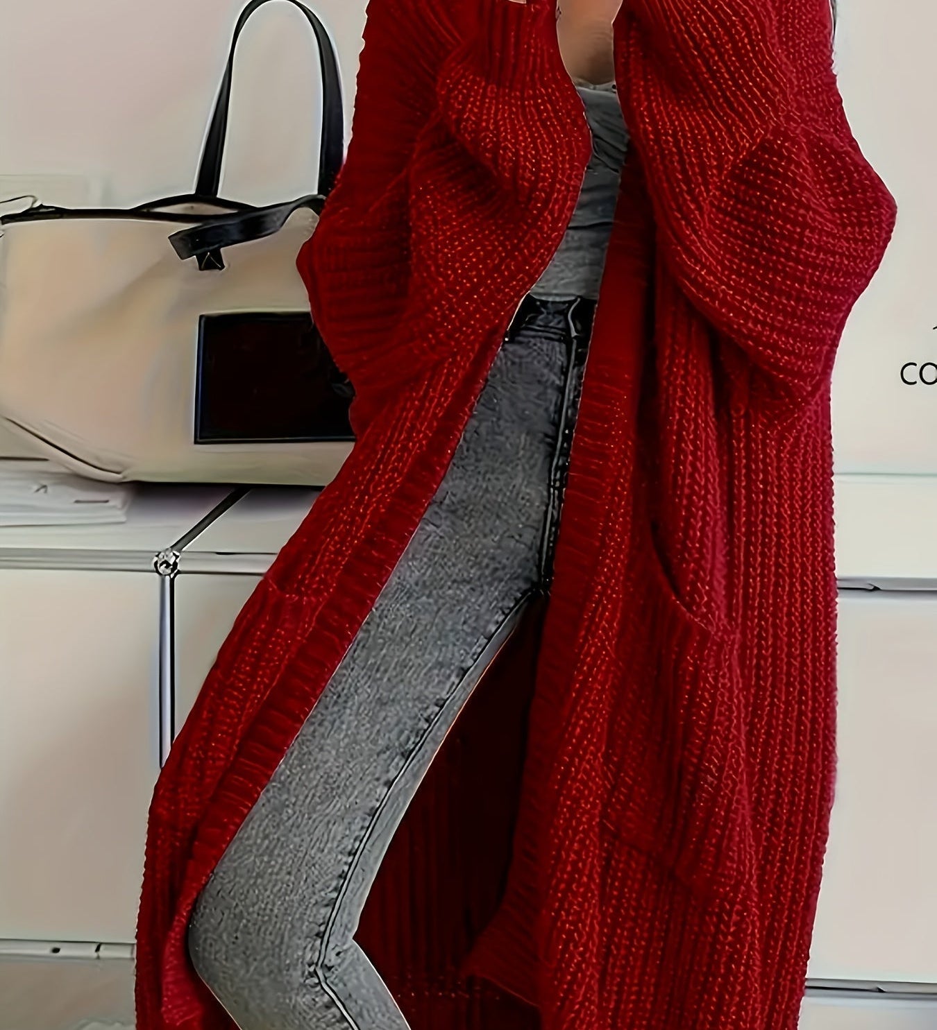 SORAYA | Pulover Cardigan Confortabil