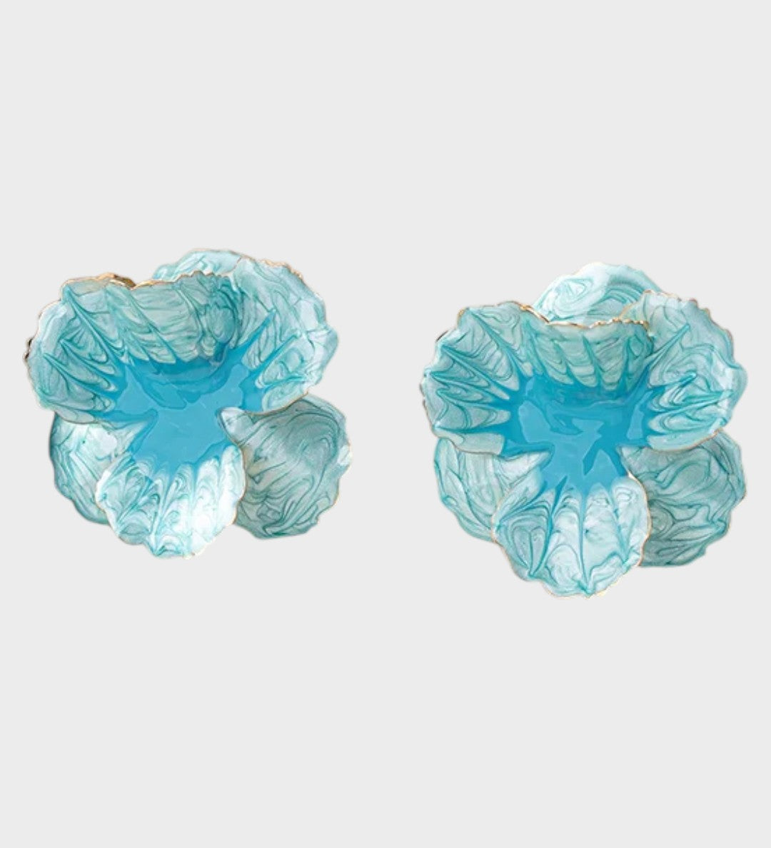 Elena – Cercei florali geometrici