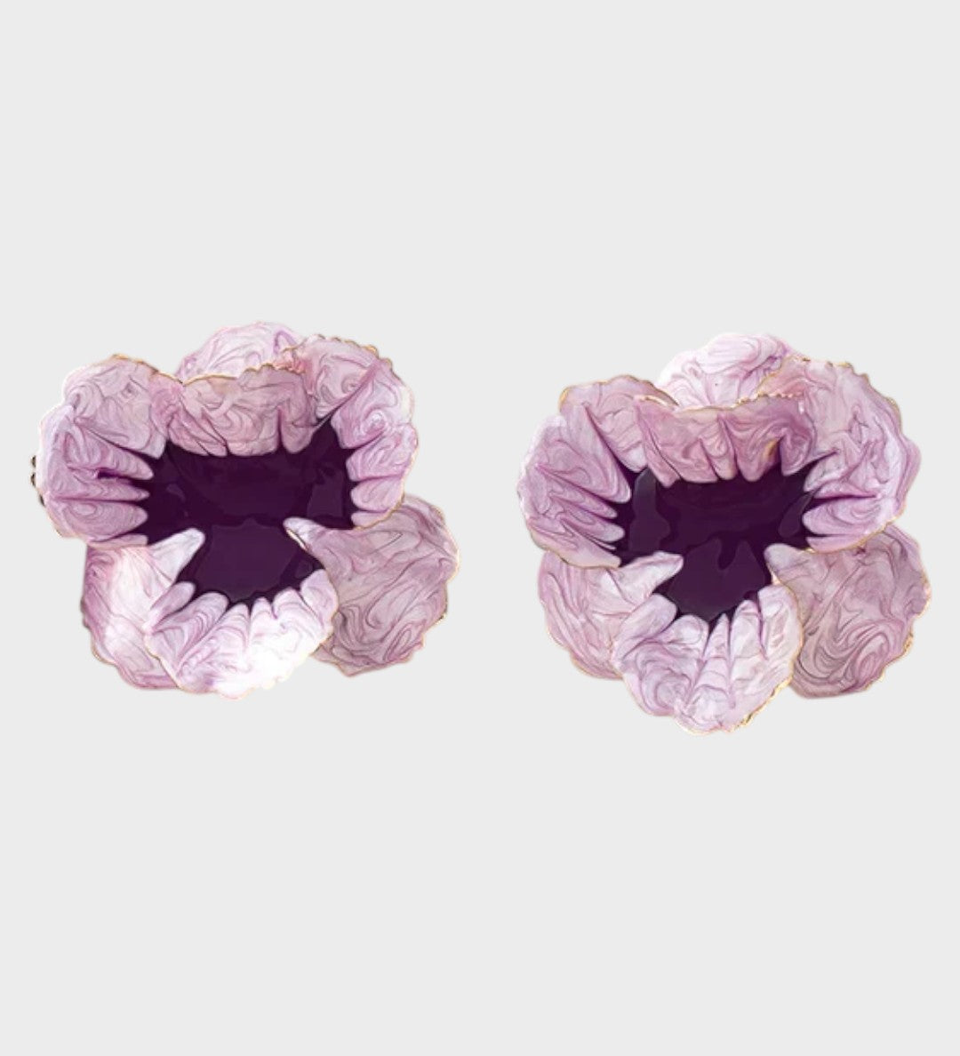 Elena – Cercei florali geometrici