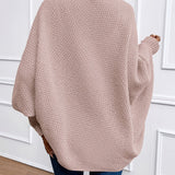 Zinnia - Cardigan Tricotat cu Mâneci Tip Pânză