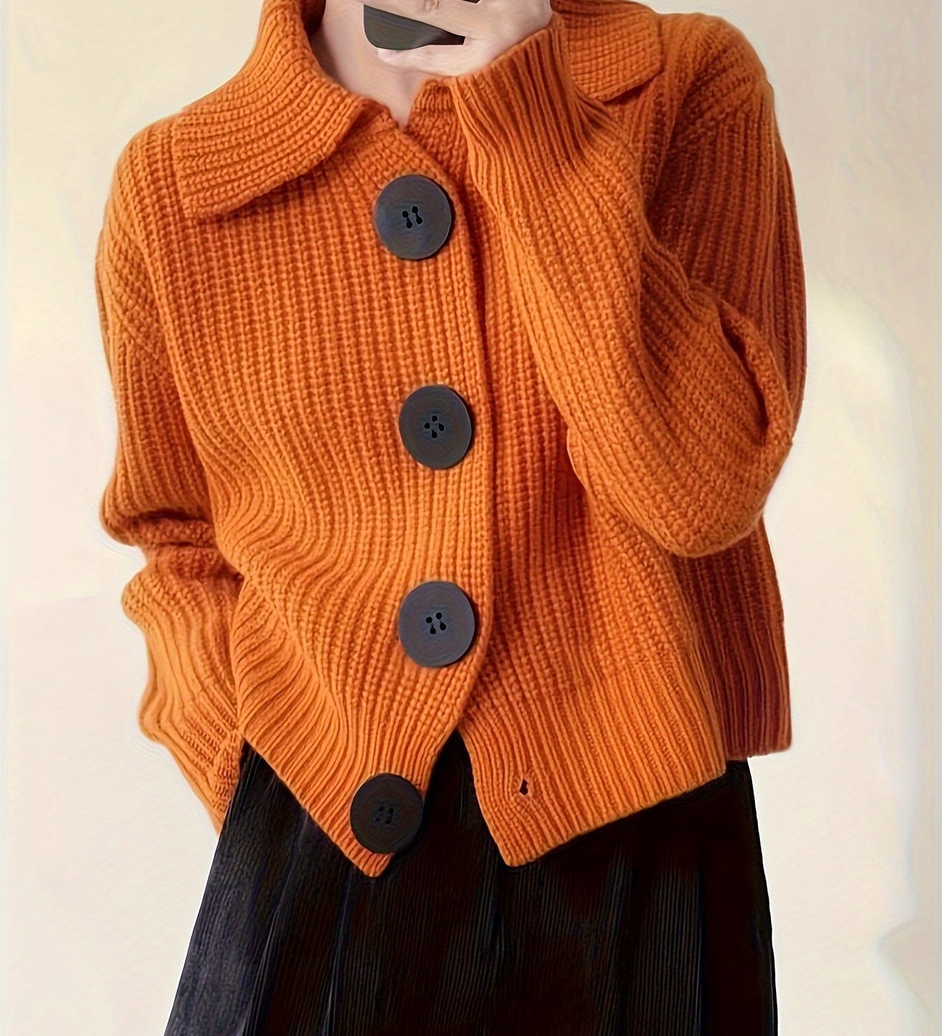 Haven – Jachetă Tricotată Premium cu Croi Lejer