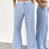 Alina | Pantaloni Casual Eleganți cu Șnur