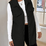 AURA | Vestă Elegantă din Lână Fără Mâneci