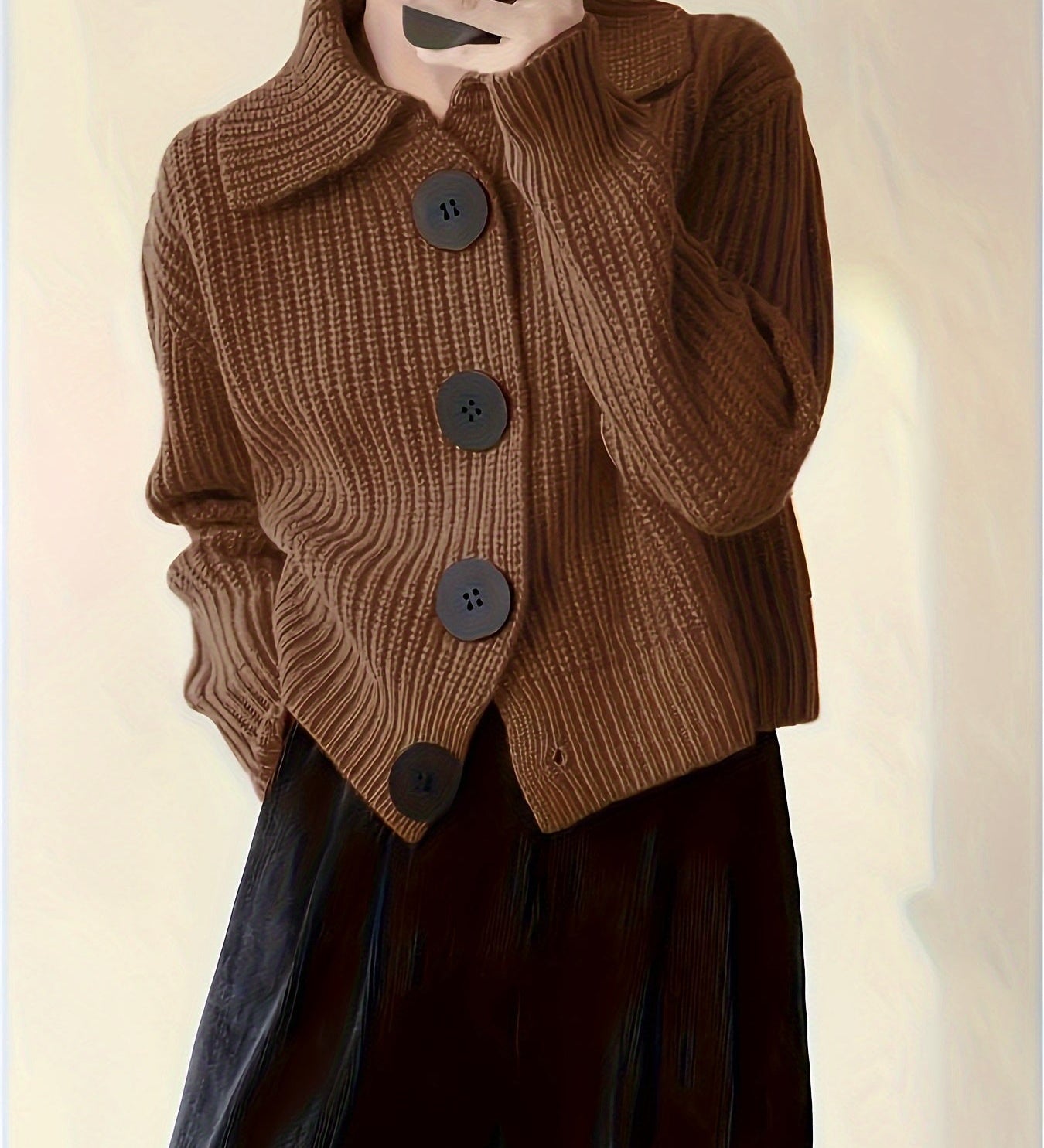 Haven – Jachetă Tricotată Premium cu Croi Lejer