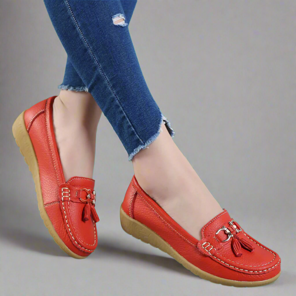 Adeltraut | mocasini din piele confortabili, lucrati manual