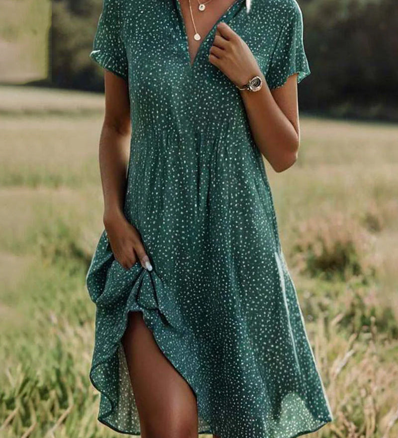 Yara™ | Rochie Vaporoasă cu Puncte