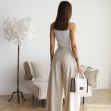 ARIANE – PANTALONI DIN IN CU PICIOR LAT PENTRU FEMEI