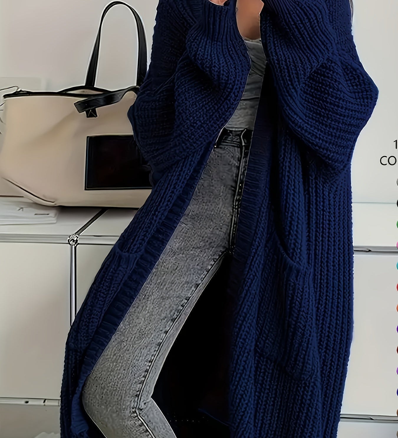 SORAYA | Pulover Cardigan Confortabil