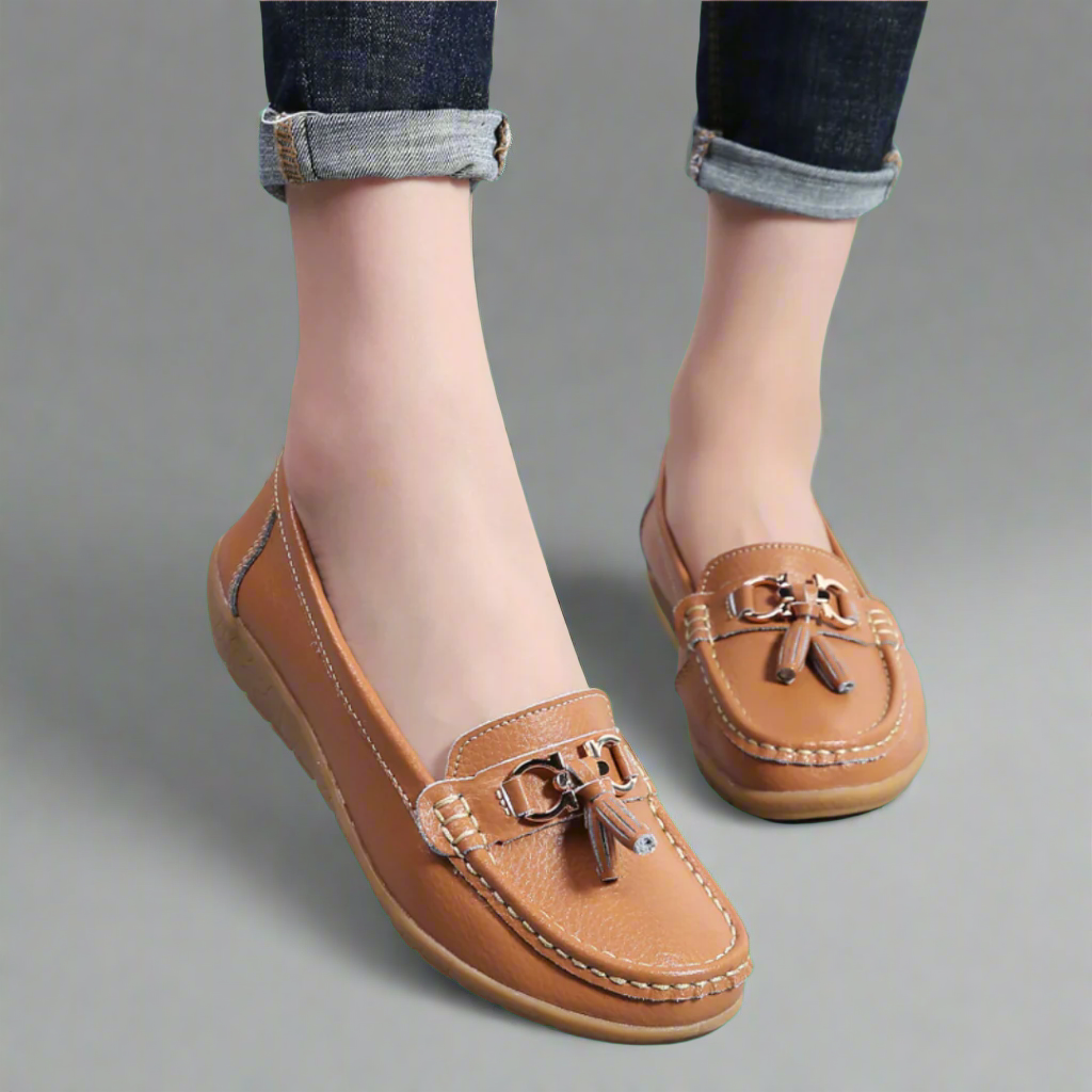 Adeltraut | mocasini din piele confortabili, lucrati manual