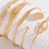 Bianca – Set de brățări geometrice