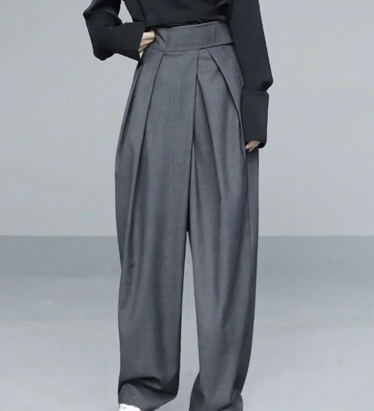 Pantaloni Largi cu Velcro