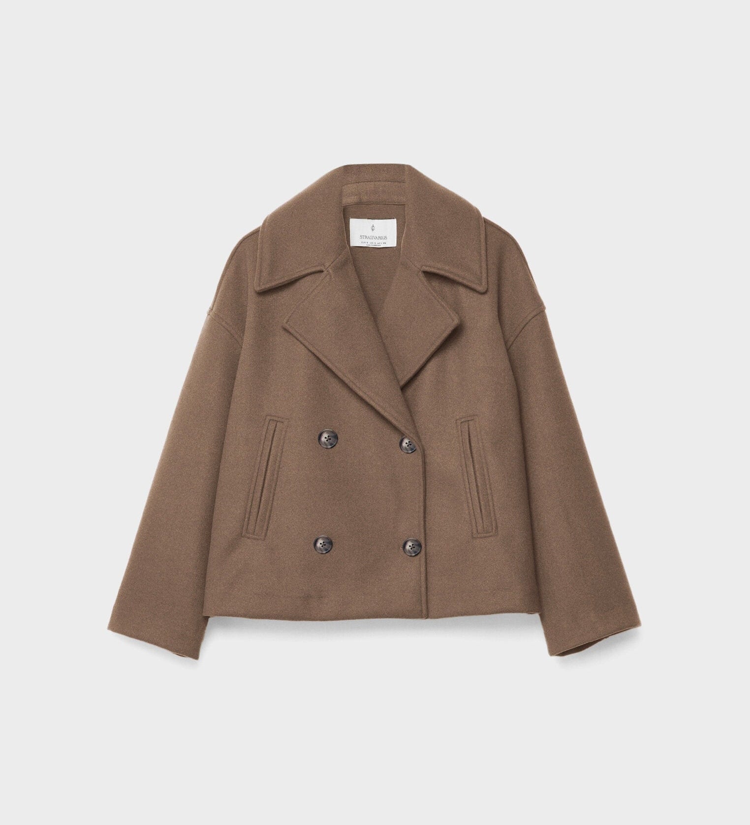 Stella – Blazer de Damă Elegant Cropped cu Rever Ascuțit