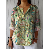 Arlene | Bluză elegantă cu imprimeu floral