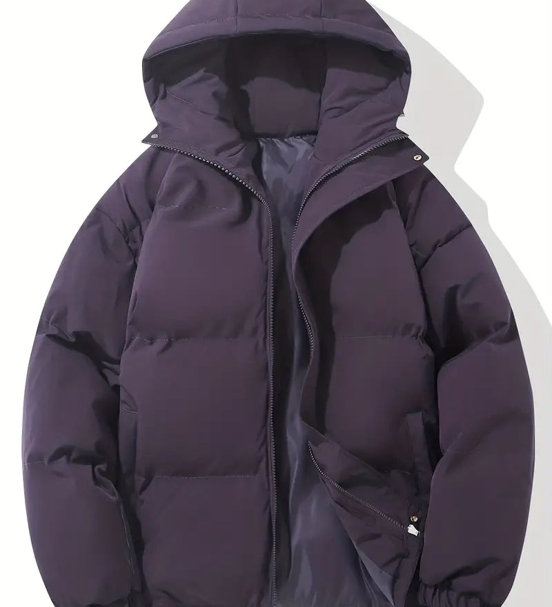 Anna – Jachetă de Damă Matlasată cu Glugă și Căptușeală Termică