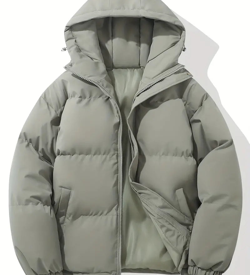 Anna – Jachetă de Damă Matlasată cu Glugă și Căptușeală Termică