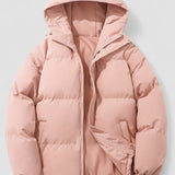 Anna – Jachetă de Damă Matlasată cu Glugă și Căptușeală Termică