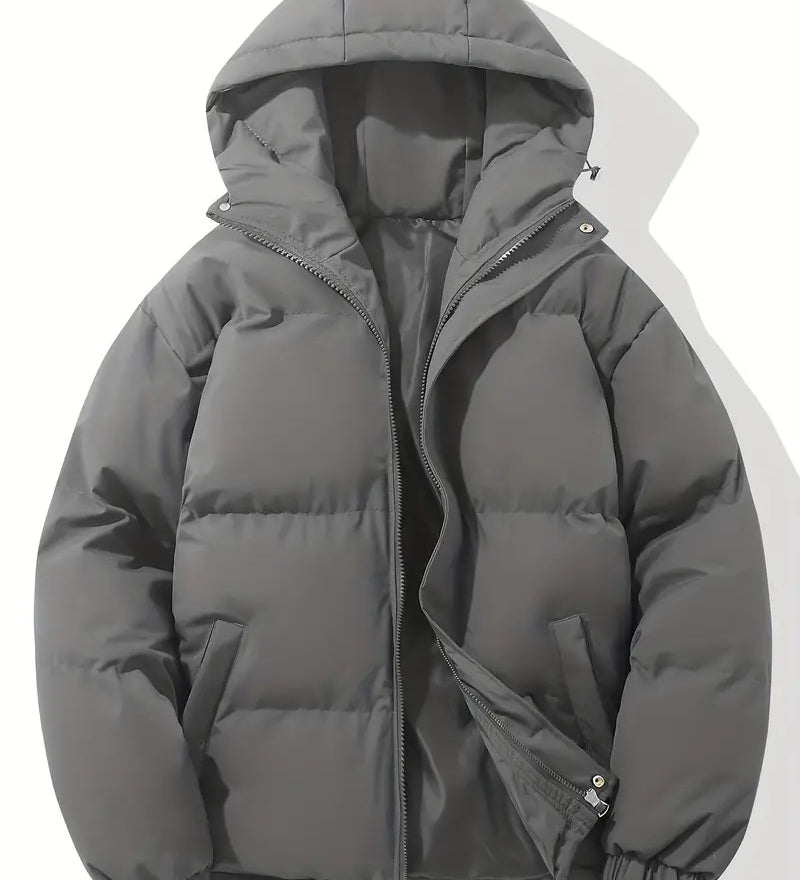 Anna – Jachetă de Damă Matlasată cu Glugă și Căptușeală Termică