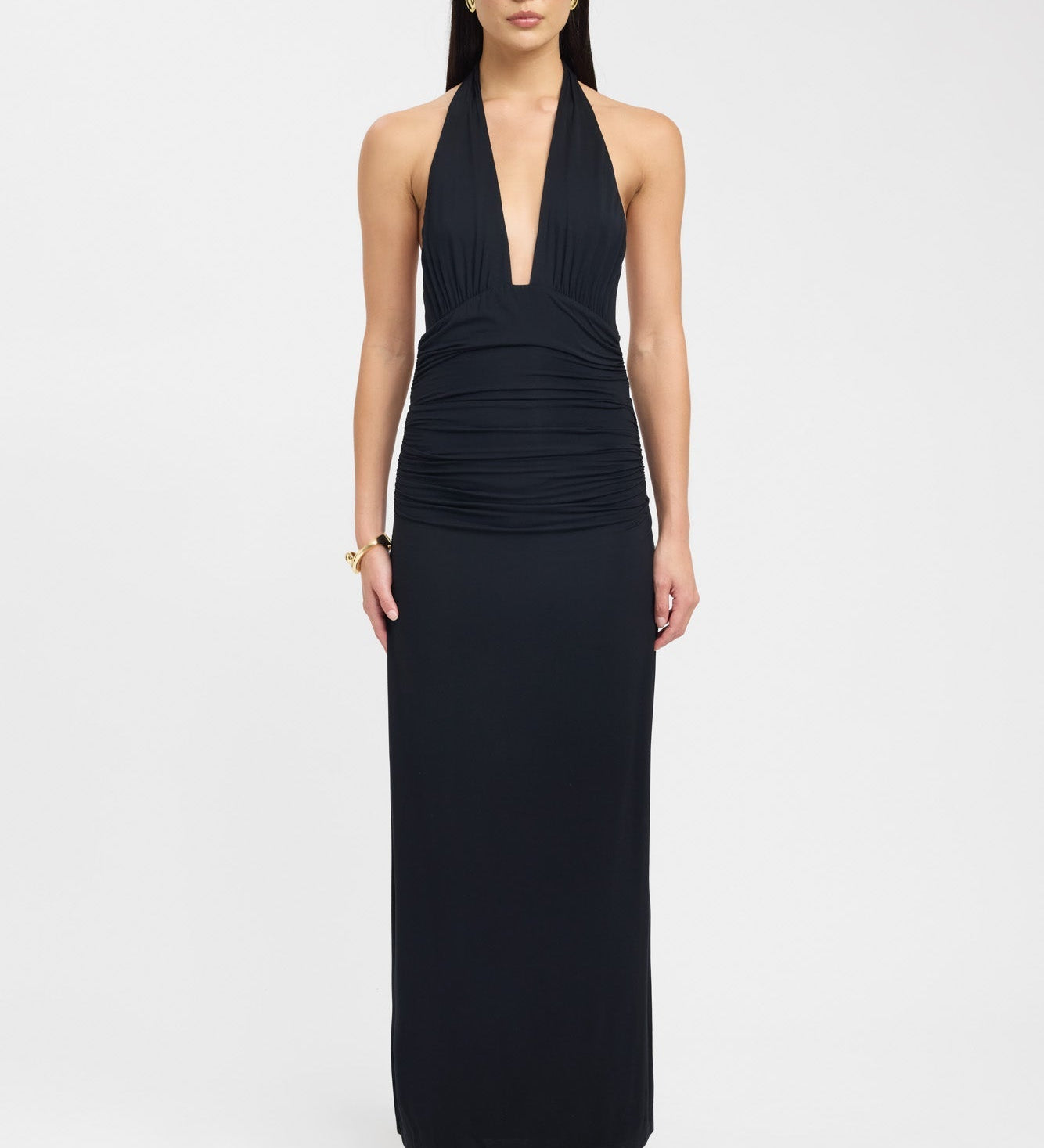 Sariah – Rochie Maxi Elegantă de Damă cu Bretele Halter