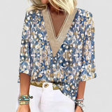 Nica | Bluză elegantă cu imprimeu floral
