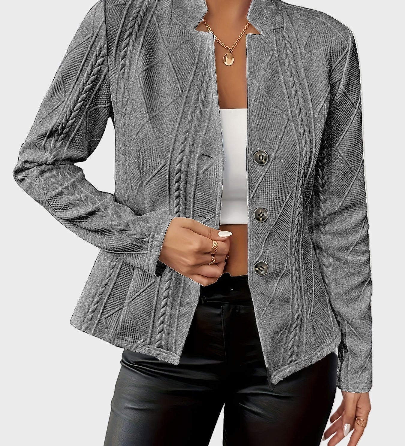 MELANIE – JACKET STRUCTURAT CU ELEGANȚĂ MODERNĂ