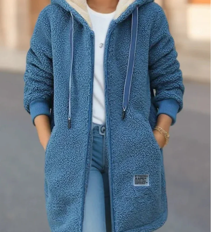 Belinda – Geacă Damă cu Polar Căptușită Toamnă/Iarnă Elegantă