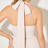 Sienna – Rochie Halter de Damă Elegantă Maxi Modern Muse