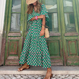 Sylvie – Rochie de Damă Lungă Boho Elegantă