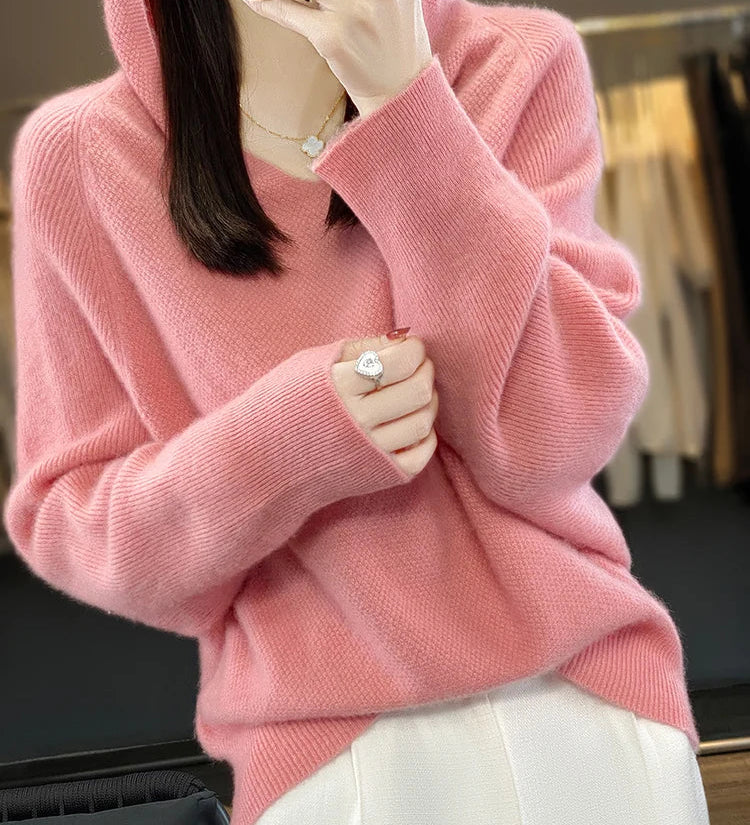 Riley™ Pulover moale cu glugă