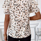 Regina | Bluză elegantă cu volane amuzante