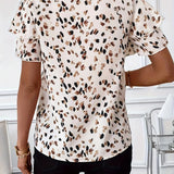 Regina – Bluză de Damă Elegantă cu Volane și Croială Lejeră