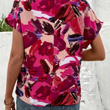 Trudy – Bluză de Damă Elegantă cu Imprimeu Colorat