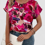 Trudy – Bluză de Damă Elegantă cu Imprimeu Colorat