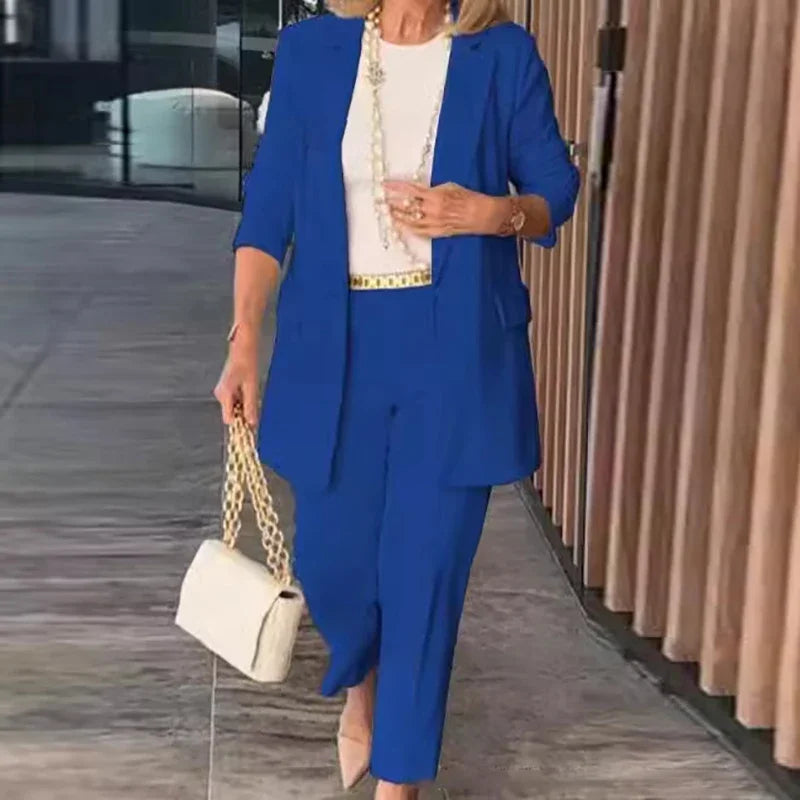 HARLOW – SET COSTUM TAILORAT PRIMĂVARĂ VARĂ