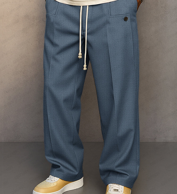 Leo | Pantalon Elegant Cu Cordon