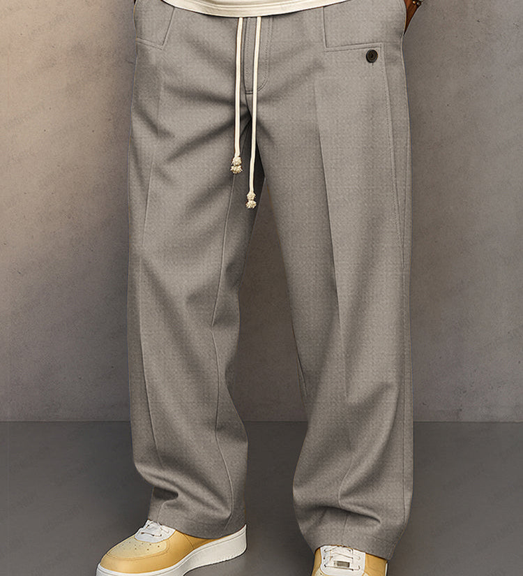 Leo | Pantalon Elegant Cu Cordon