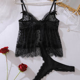 Rosa™ | Set Top din Mesh Sensual & Slip