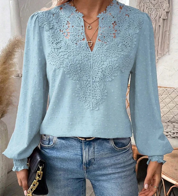 Charlene | Bluză elegantă cu detalii decorative
