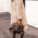 Arana – Parka de Damă Dublă cu Căptușeală Sherpa și Stil Matlasat