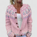 ZANDRA | Pulover Elegant cu Print