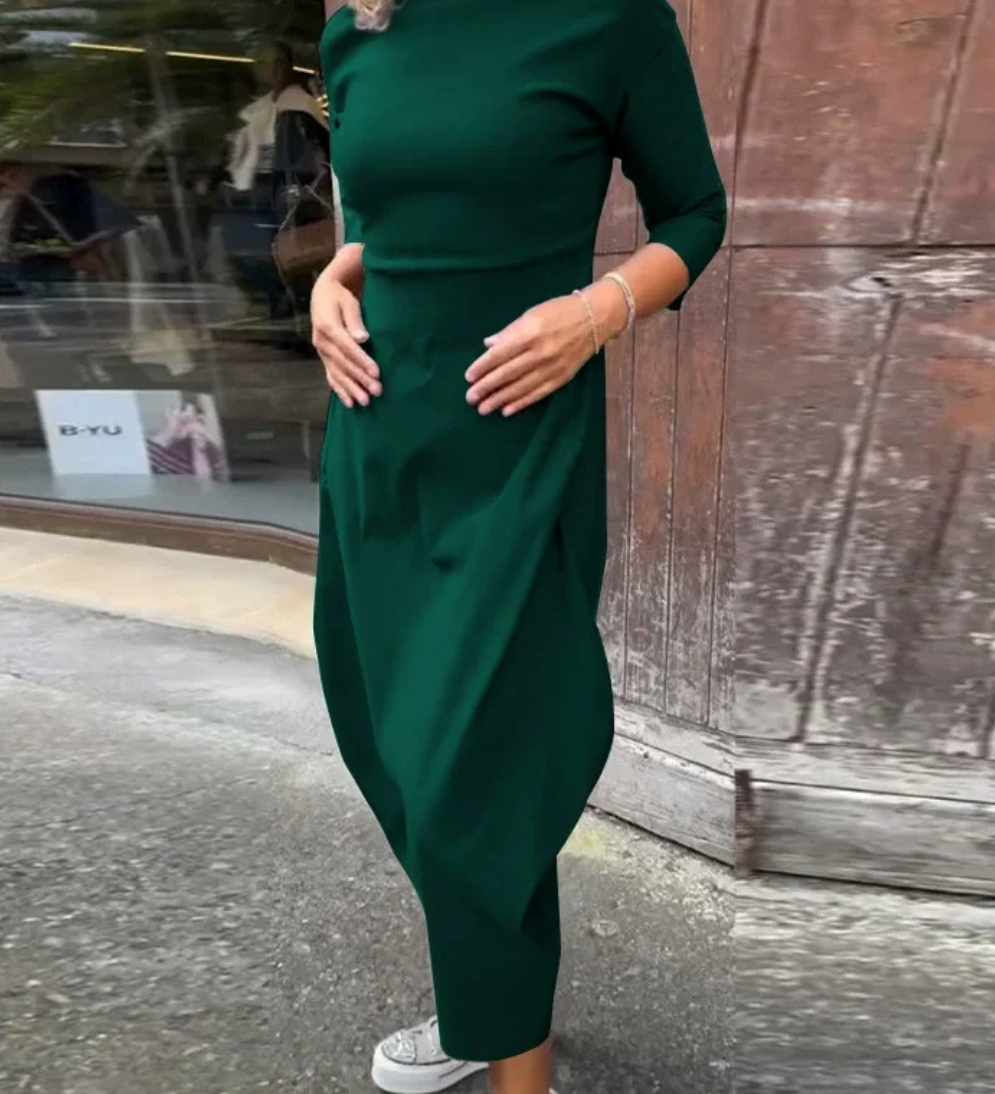 Annette – Rochie Damă Elegantă cu Buzunare și Croi Avantajos