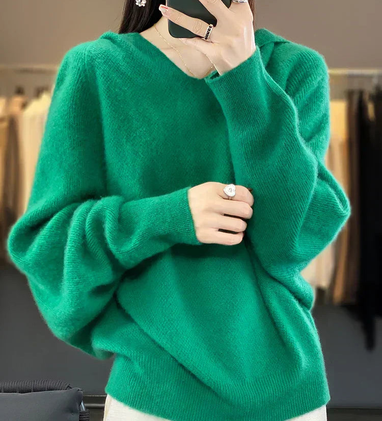 Riley™ Pulover moale cu glugă